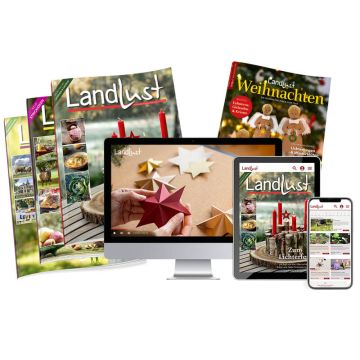 Landlust Kombi-Abo Heft + Digital mit Weihnachtsheft