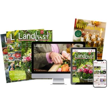 Landlust Kombi-Abo Heft + Digital mit Weihnachtsheft