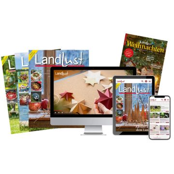 Landlust Kombi-Abo Heft + Digital mit Weihnachtsheft