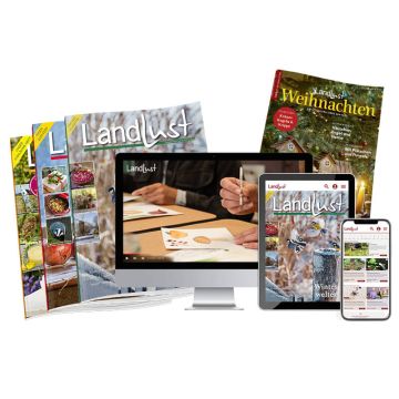 Landlust Kombi-Abo Heft + Digital mit Weihnachtsheft