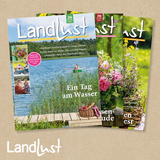 Landlust. Die schönsten Seiten des Landlebens. Hier geht es in den Landlust Aboshop.