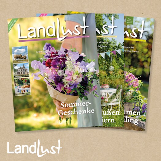 Landlust. Die schönsten Seiten des Landlebens. Hier geht es in den Landlust Aboshop.